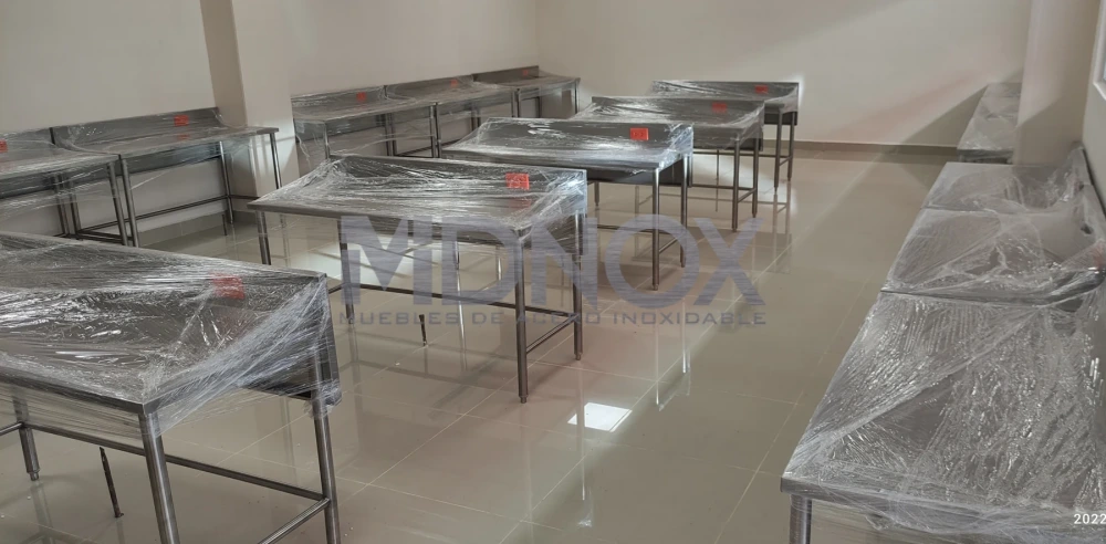 Muebles de acero inoxidable - Laboratorio